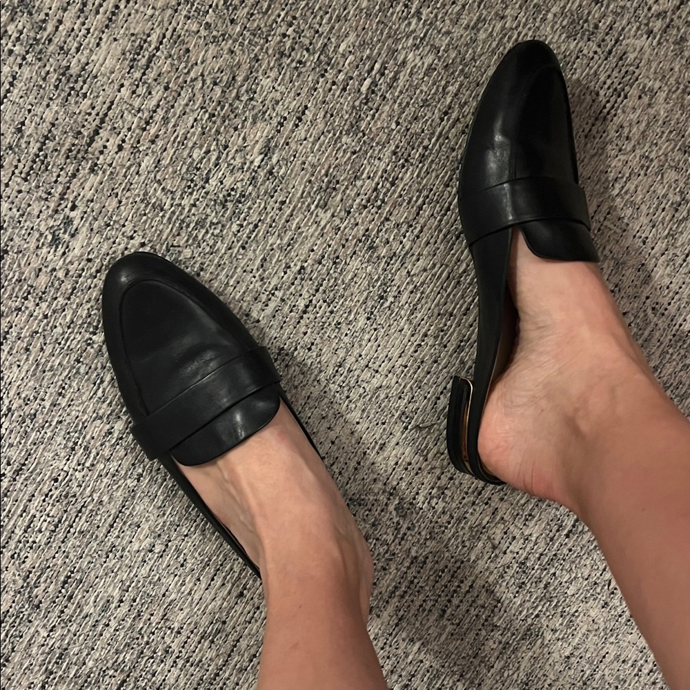 🥿 Vince Camuto “Rausa” Black Leather Mules - Picture 8 of 8